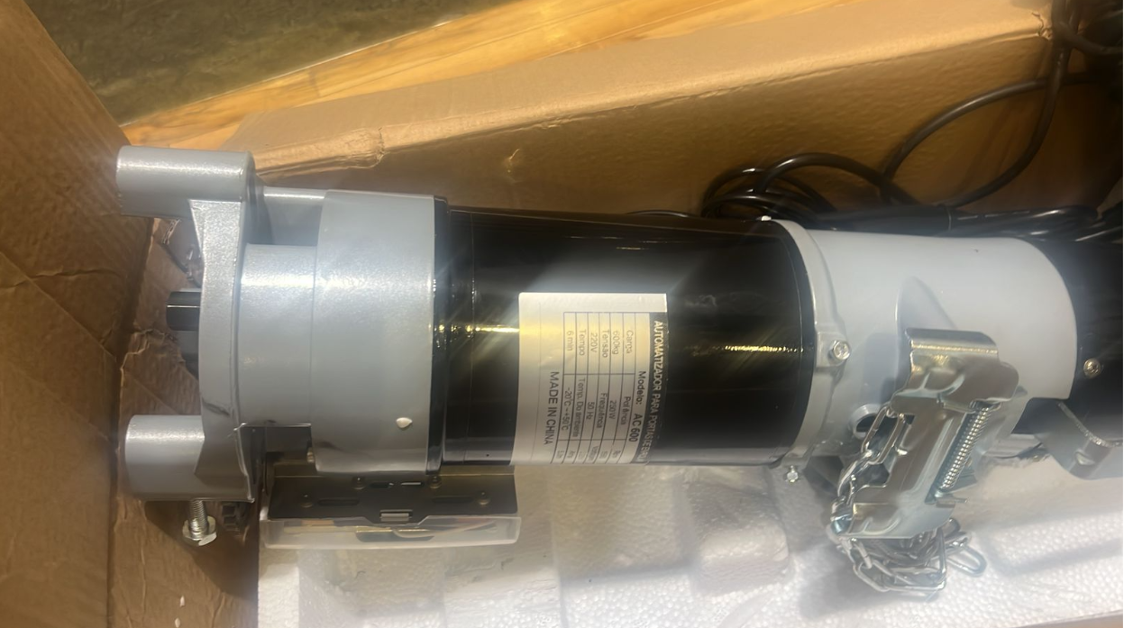 Motor automatizador AC para porta de enrolar